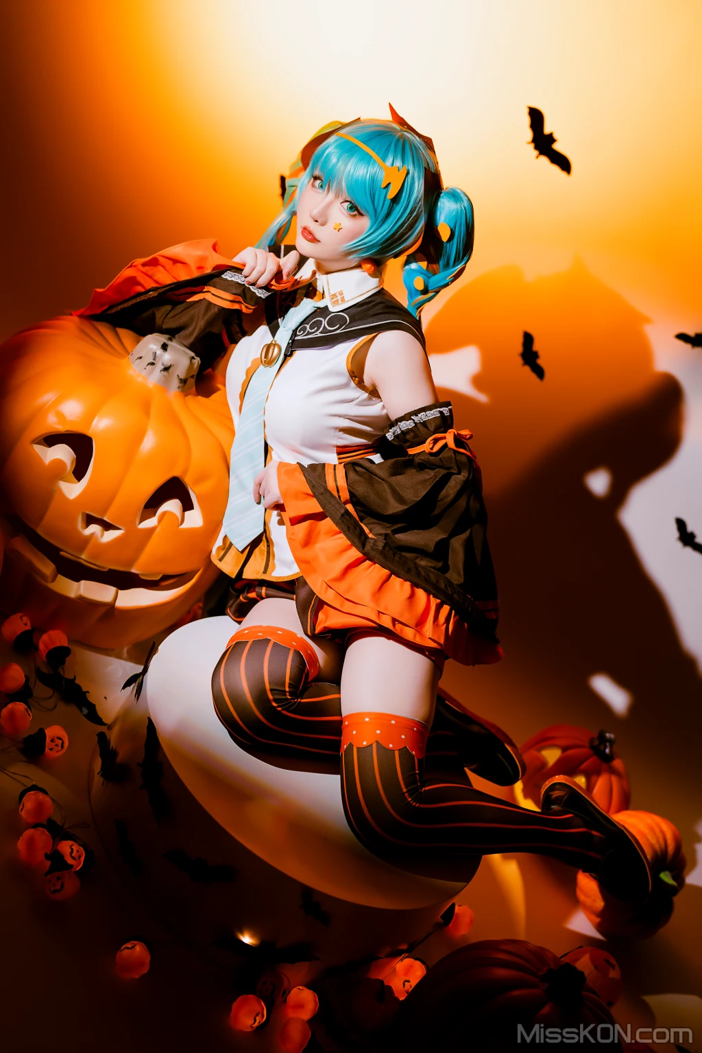 Coser@星之迟迟Hoshilily: 初音未来万圣节 (53 photos) – Page 3