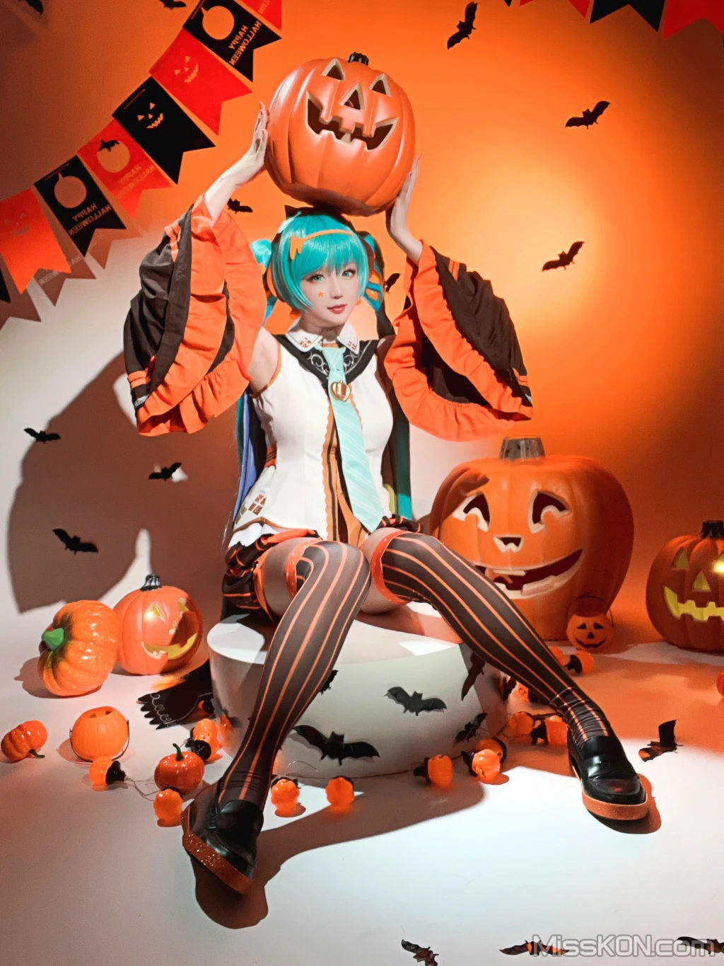 Coser@星之迟迟Hoshilily: 初音未来万圣节 (53 photos) – Page 3