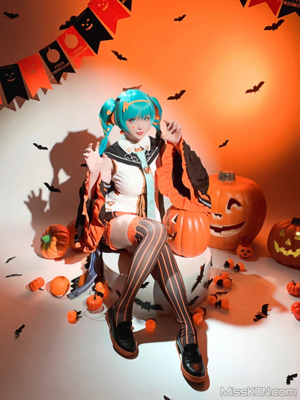 Coser@星之迟迟Hoshilily: 初音未来万圣节 (53 photos) – Page 4