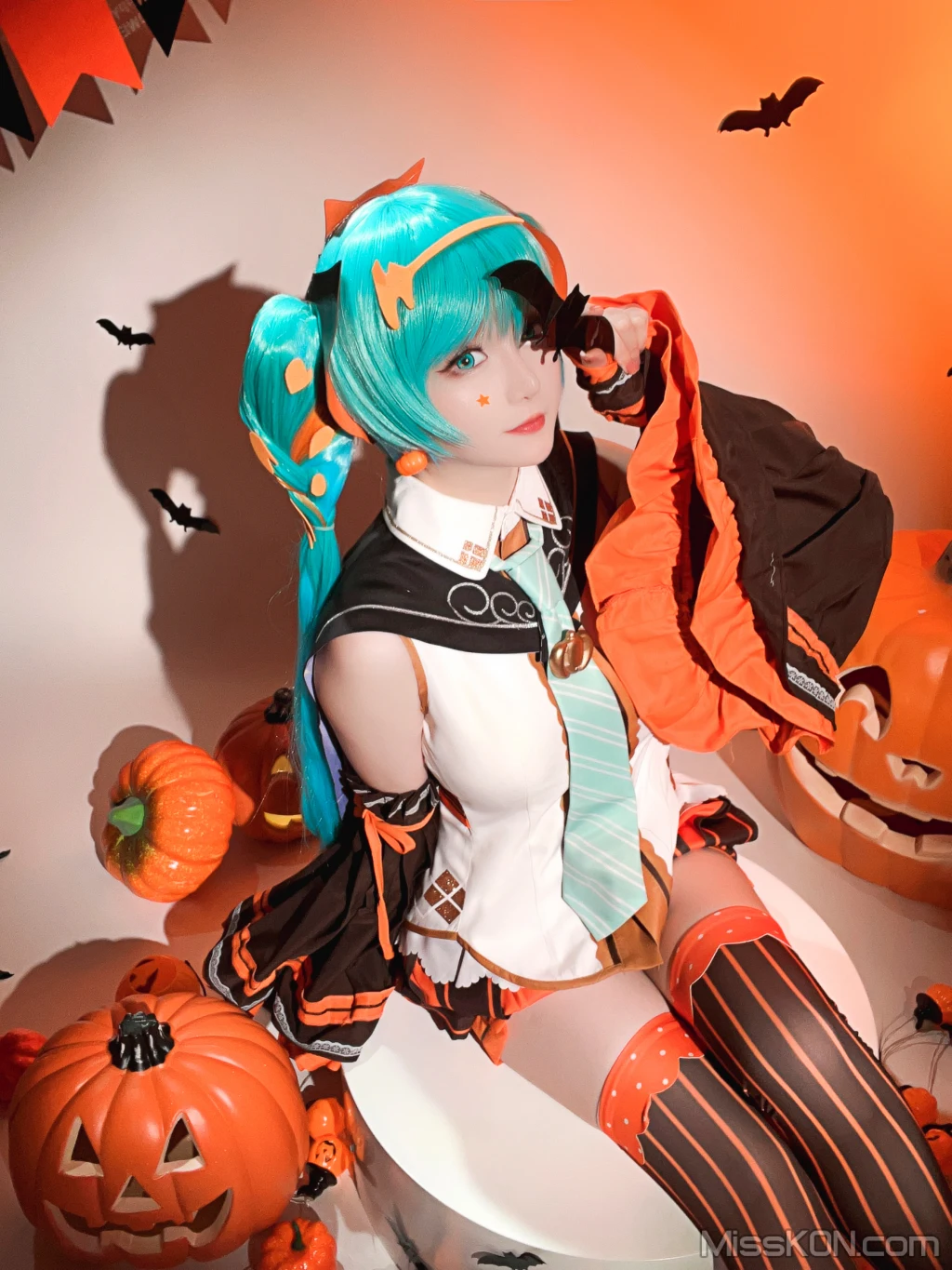 Coser@星之迟迟Hoshilily: 初音未来万圣节 (53 photos) – Page 4