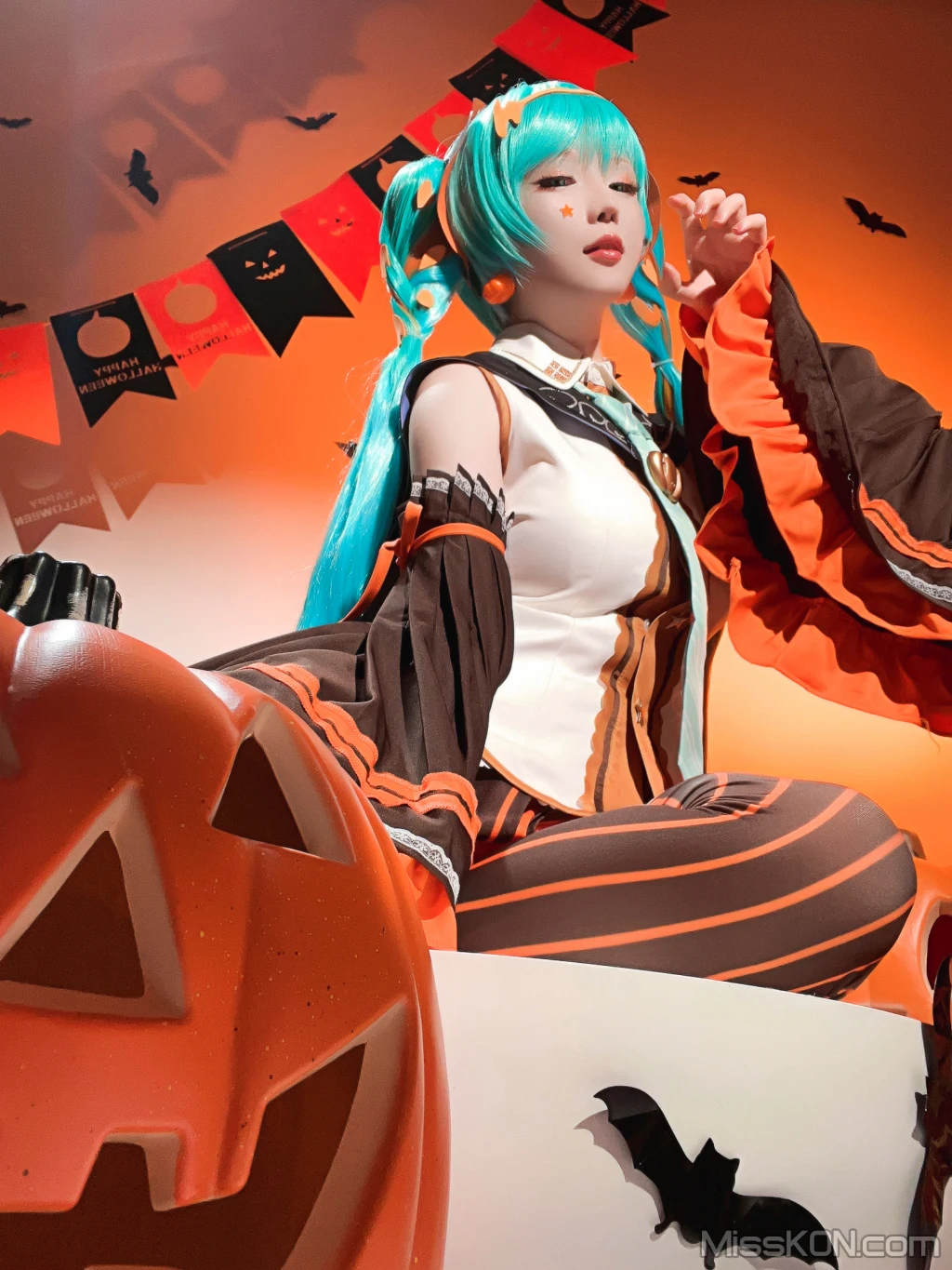 Coser@星之迟迟Hoshilily: 初音未来万圣节 (53 photos) – Page 4
