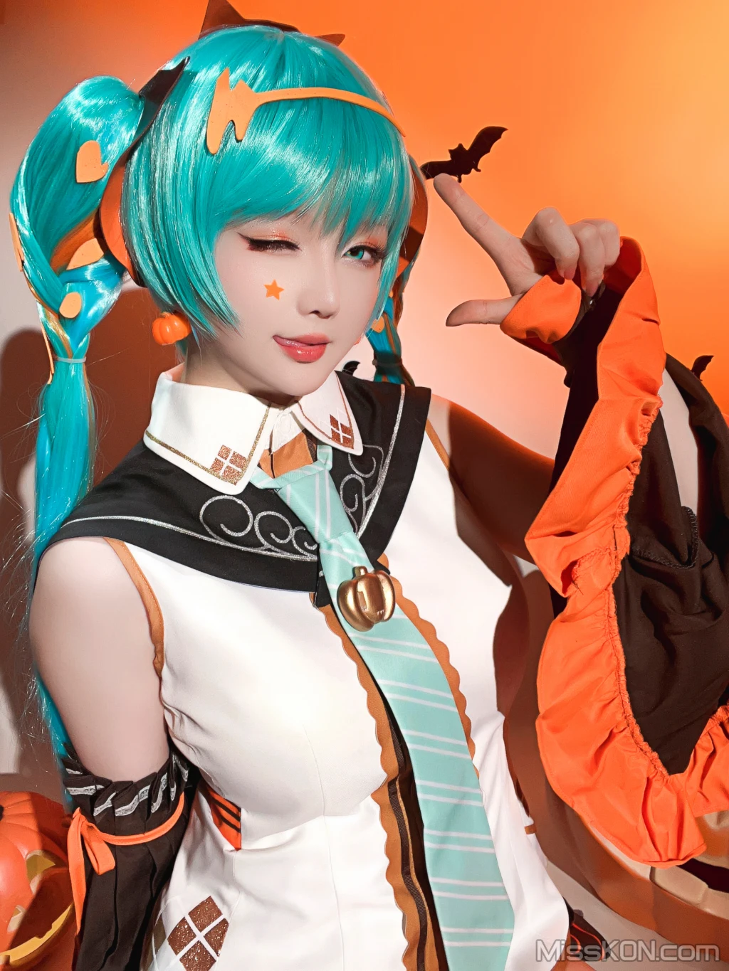 Coser@星之迟迟Hoshilily: 初音未来万圣节 (53 photos) – Page 5