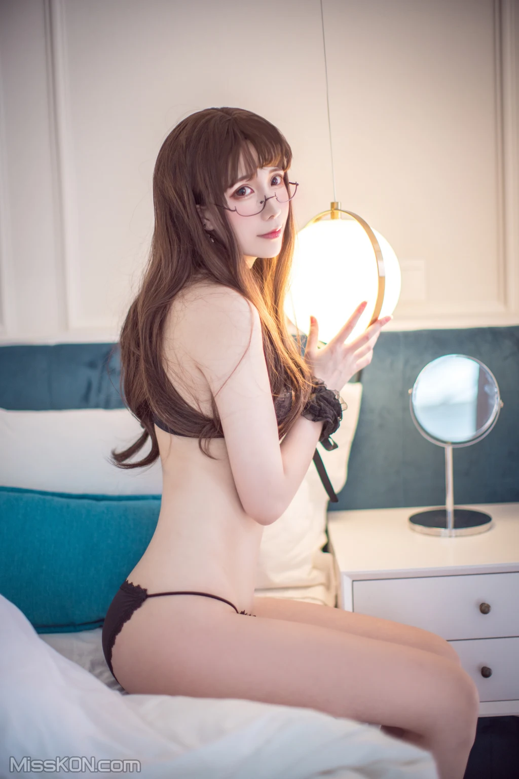 Coser@翎柒菜菜 No.010: 蕾丝睡衣 (24 photos) – Page 3