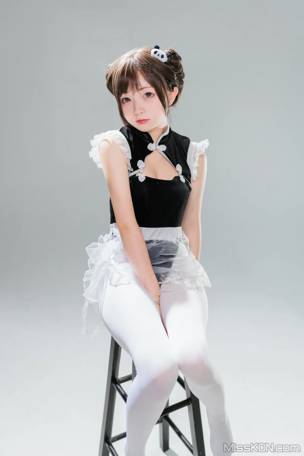 Coser@花铃: 高叉小熊猫女仆 (85 photos) – Page 8