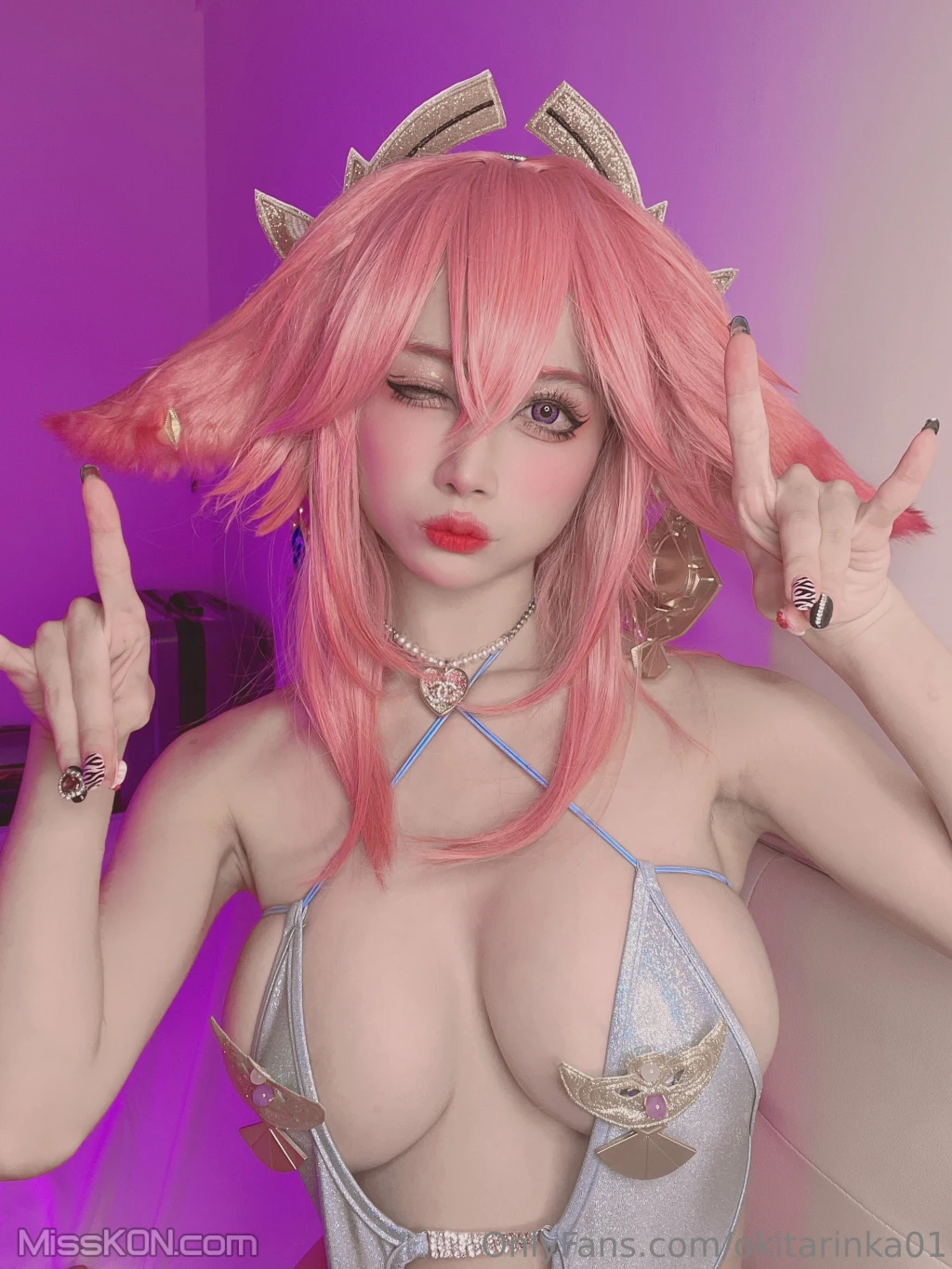 Coser@沖田凜花Rinka: 八重神子 (75 photos + 1 video) – Page 2