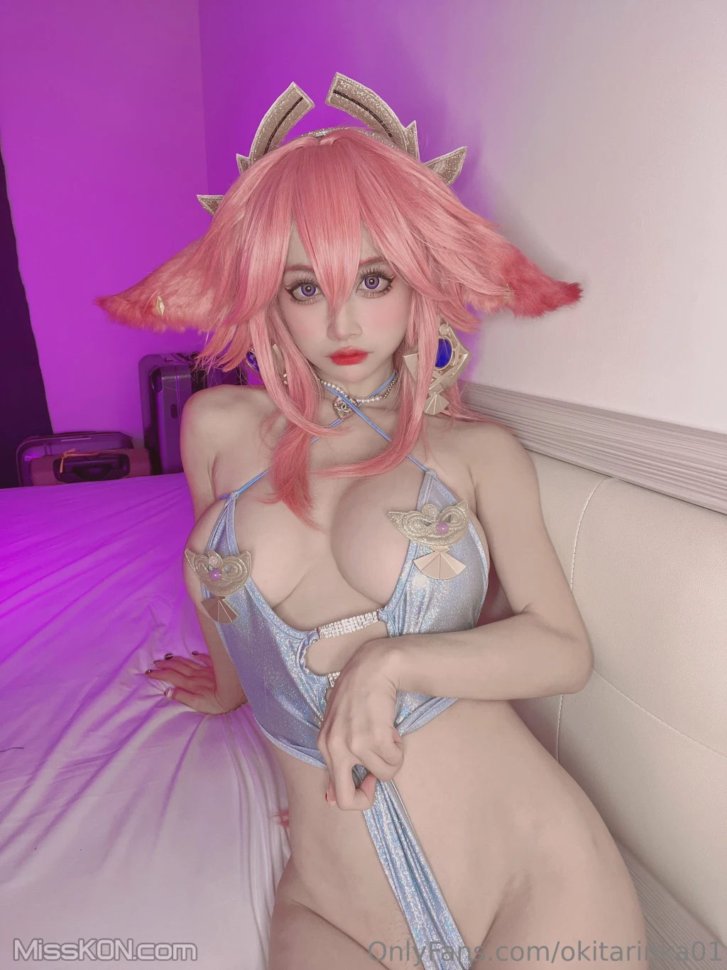 Coser@沖田凜花Rinka: 八重神子 (75 photos + 1 video) – Page 4