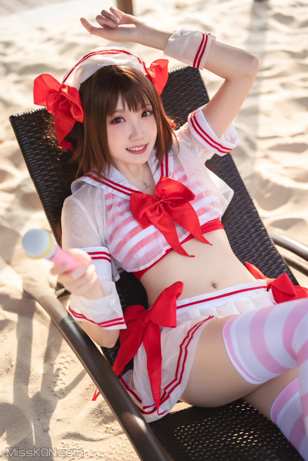 Coser@瓜希酱: 岛村卯月 泳衣 (30 photos) – Page 2