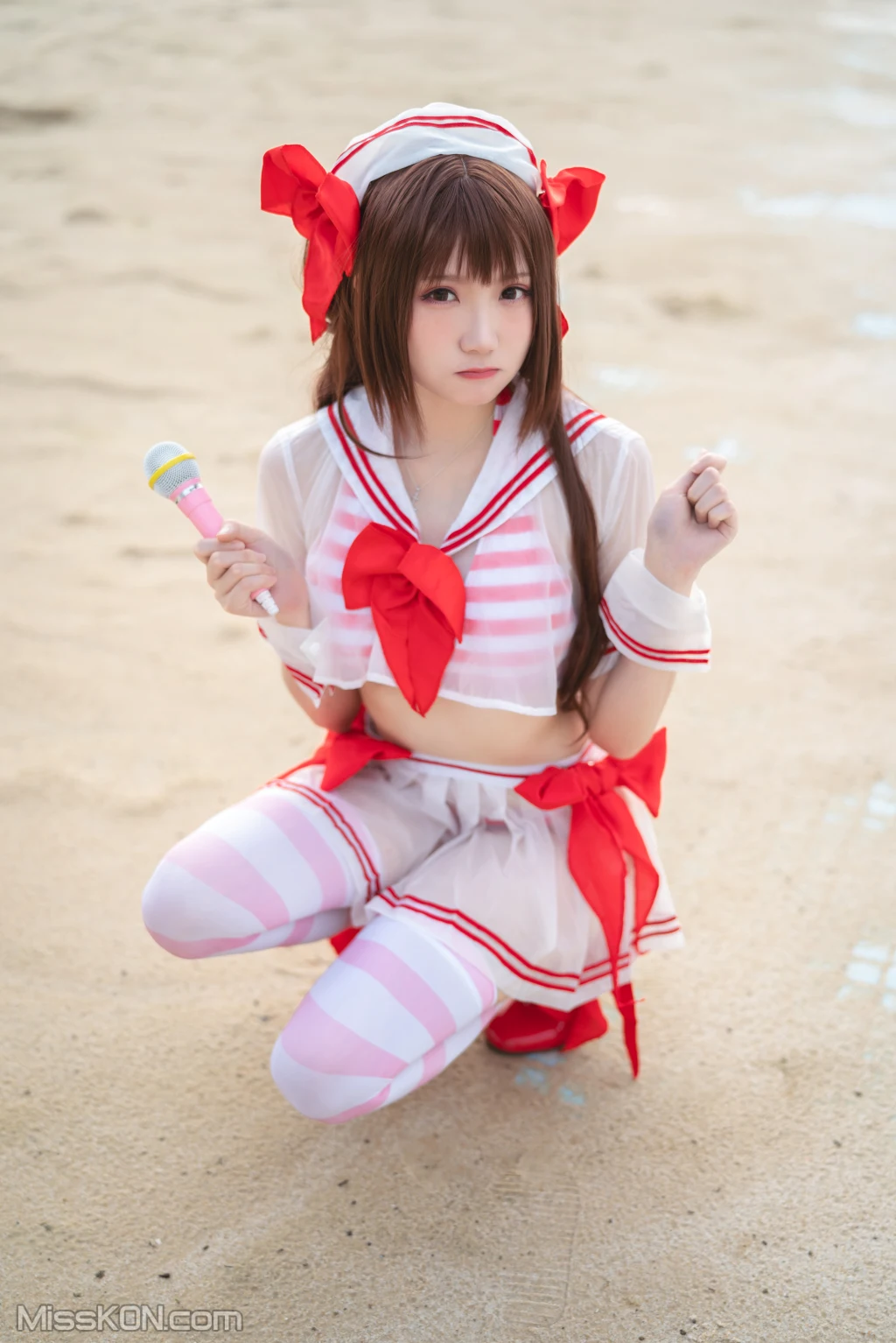 Coser@瓜希酱: 岛村卯月 泳衣 (30 photos) – Page 2