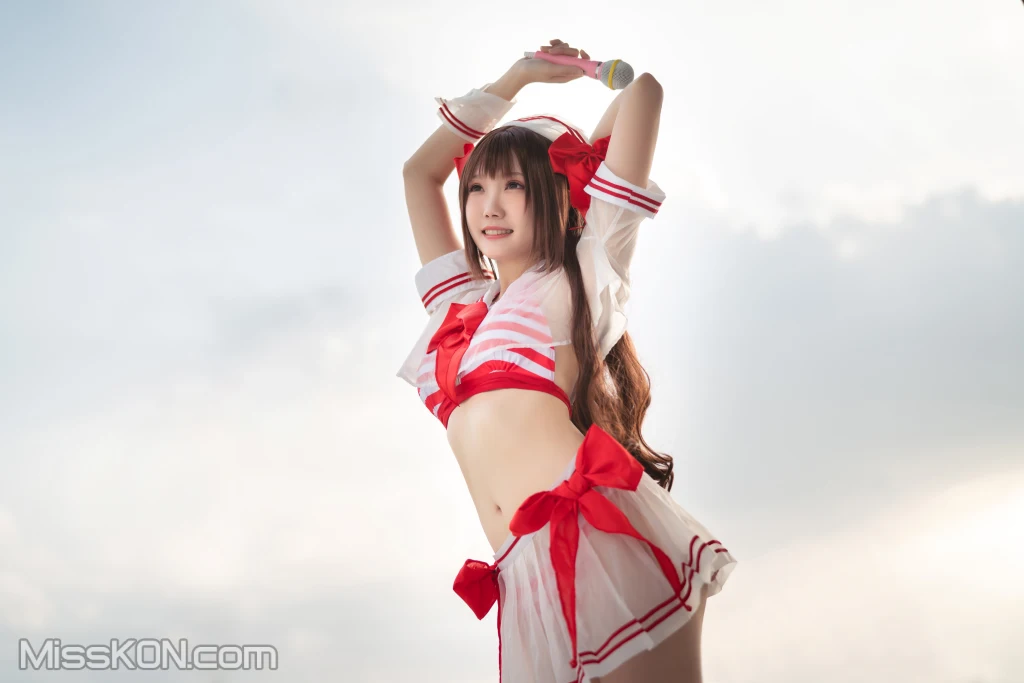 Coser@瓜希酱: 岛村卯月 泳衣 (30 photos) – Page 2