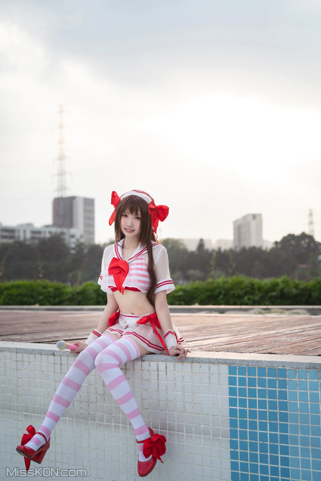 Coser@瓜希酱: 岛村卯月 泳衣 (30 photos) – Page 3