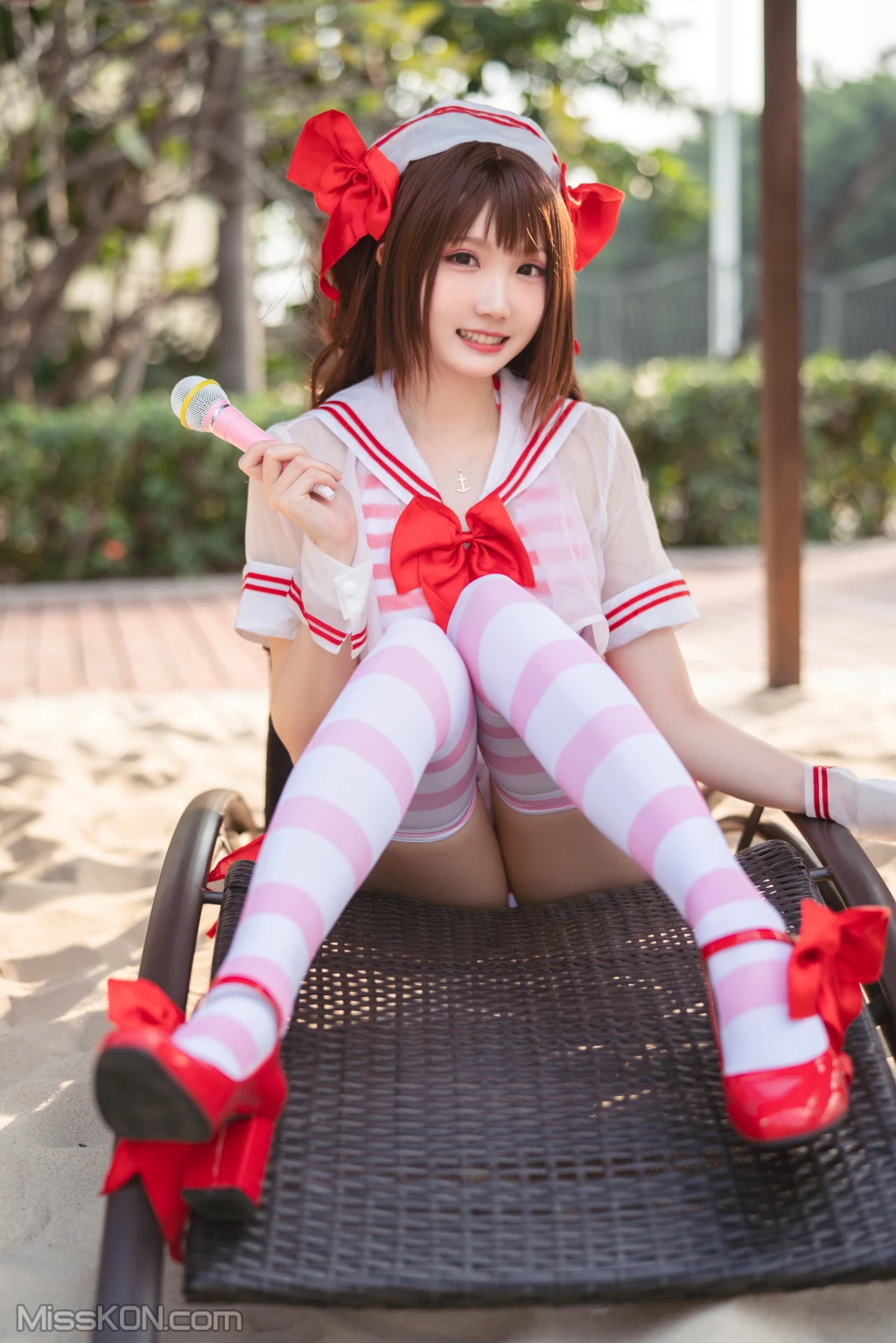 Coser@瓜希酱: 岛村卯月 泳衣 (30 photos) – Page 3