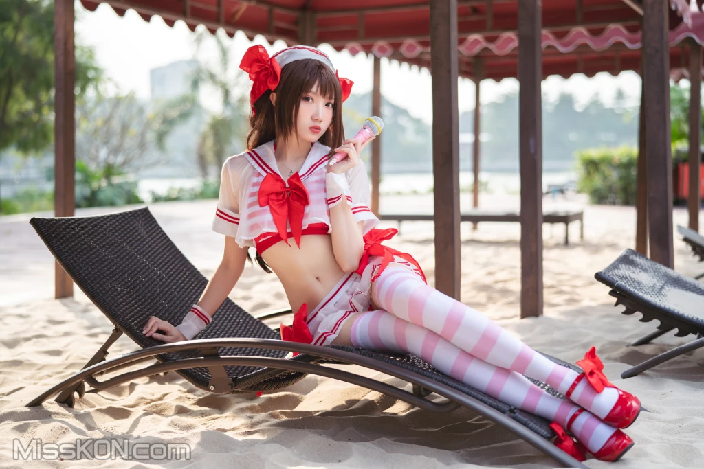Coser@瓜希酱: 岛村卯月 泳衣 (30 photos) – Page 3