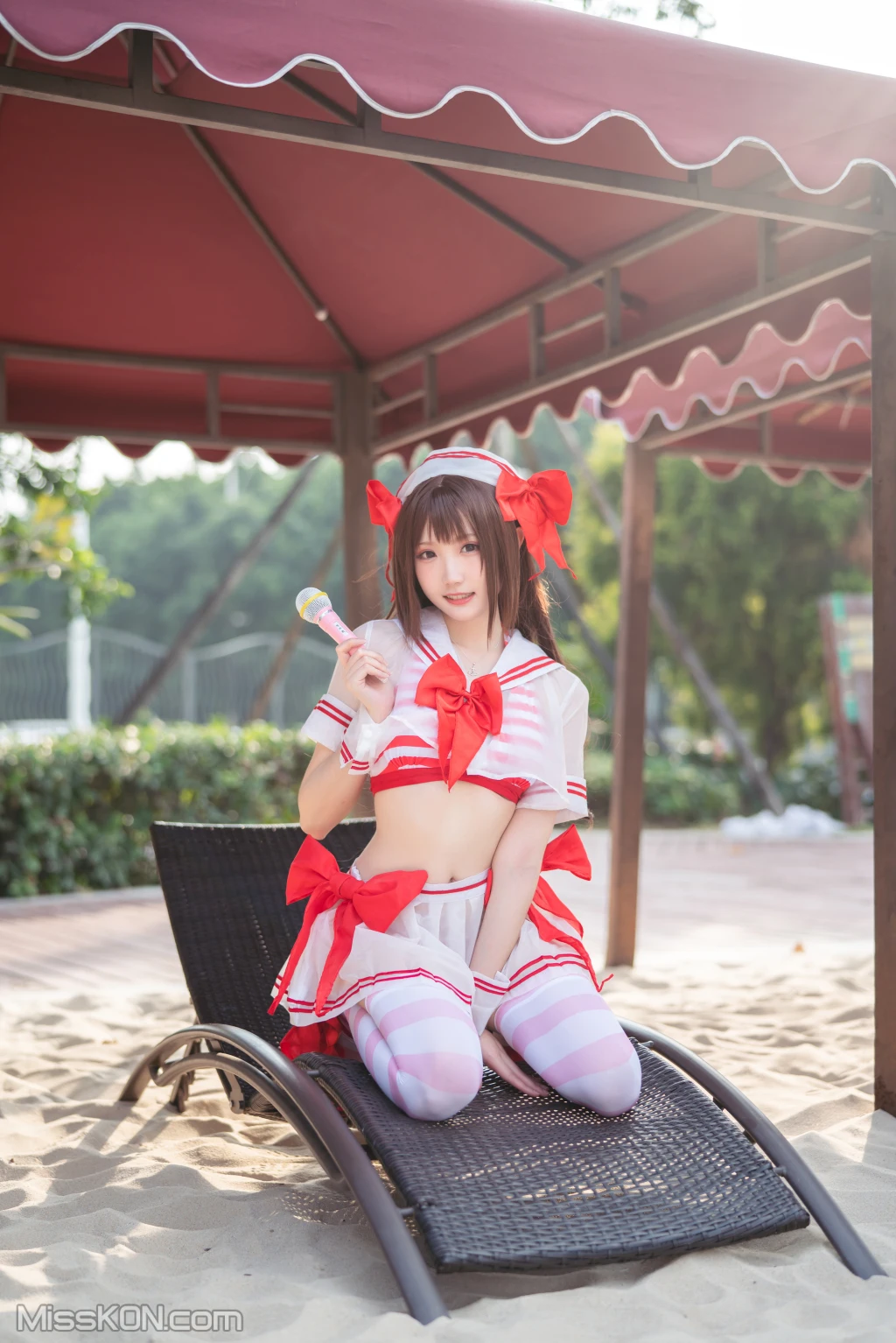 Coser@瓜希酱: 岛村卯月 泳衣 (30 photos) – Page 3