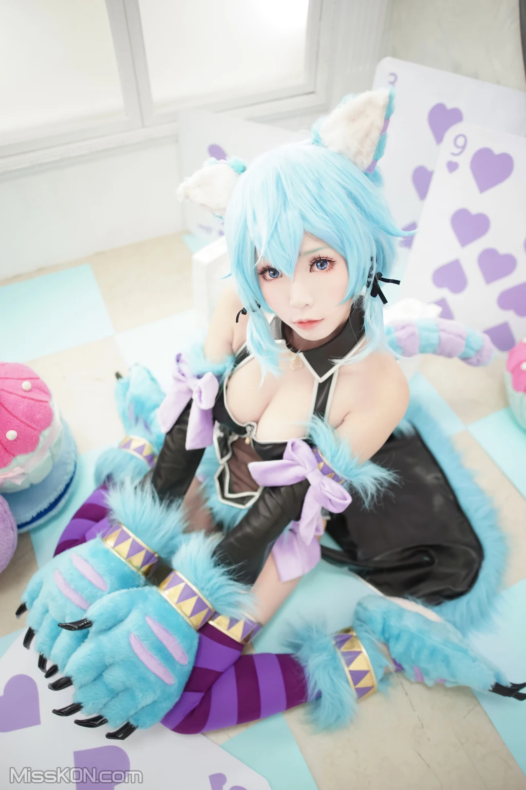 Coser@Ely_eee (ElyEE子): 诗乃扑克猫 (31 photos) – Page 3