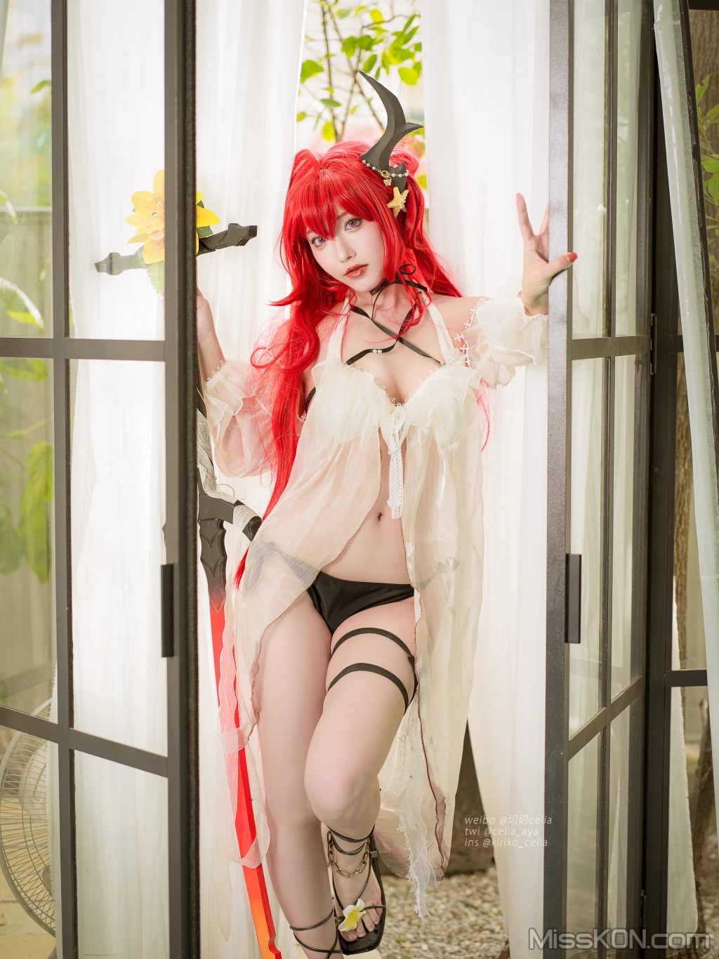 Coser@切切Celia: 明日方舟 史尔特尔泳装 (27 photos) – Page 2