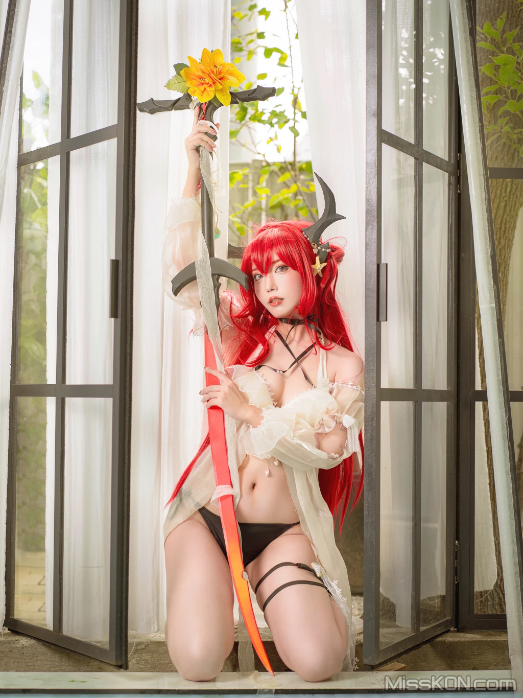Coser@切切Celia: 明日方舟 史尔特尔泳装 (27 photos) – Page 2
