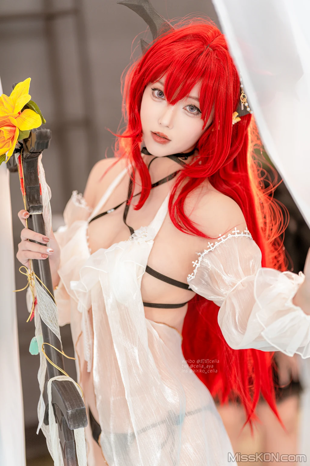 Coser@切切Celia: 明日方舟 史尔特尔泳装 (27 photos) – Page 3