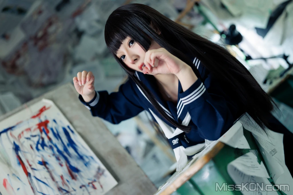 Coser@胡桃猫Kurumineko: 反差学妹 (132 photos)