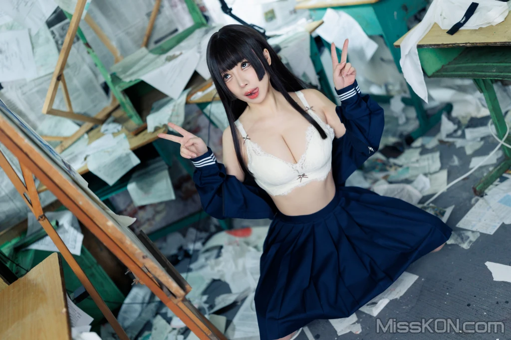 Coser@胡桃猫Kurumineko: 反差学妹 (132 photos)