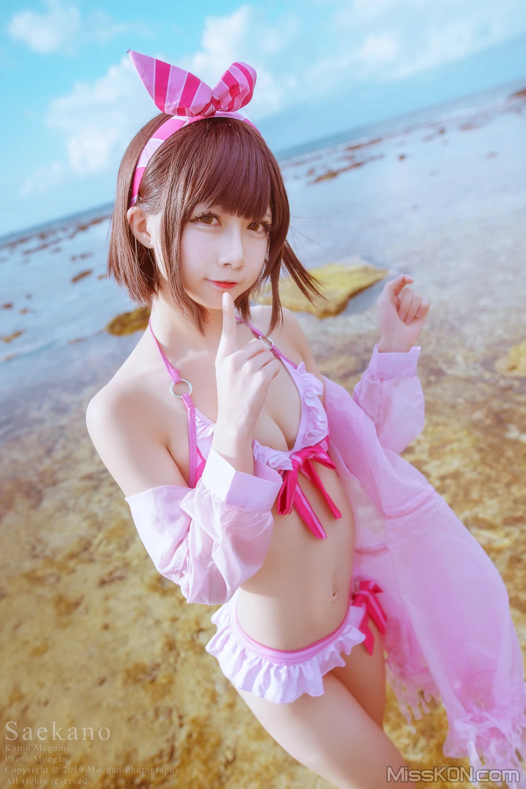 Coser@沖田凜花Rinka: 加藤恵 水着ver. (冴えない彼女の育てかた (14 photos) – Page 2