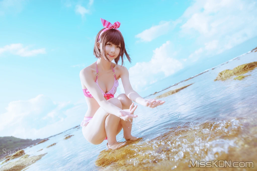 Coser@沖田凜花Rinka: 加藤恵 水着ver. (冴えない彼女の育てかた (14 photos) – Page 2