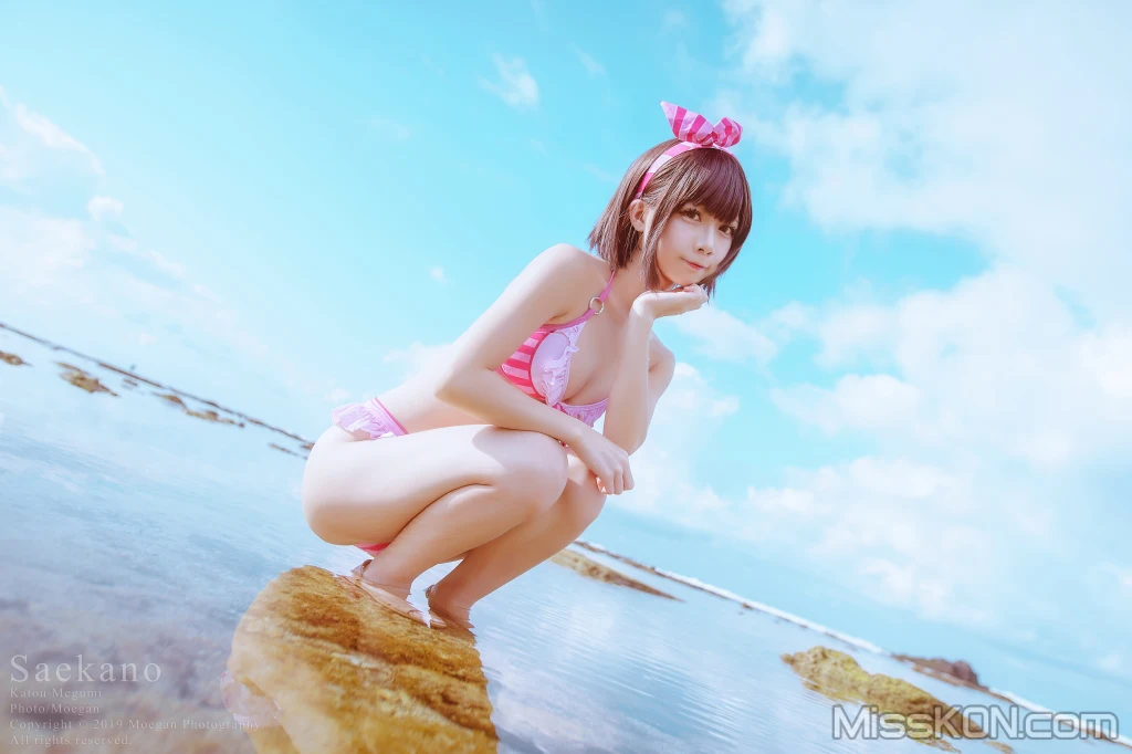 Coser@沖田凜花Rinka: 加藤恵 水着ver. (冴えない彼女の育てかた (14 photos) – Page 2
