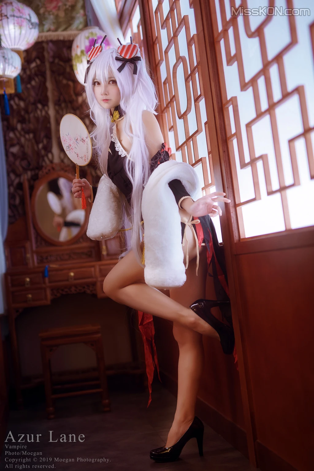Coser@沖田凜花Rinka: 吸血鬼 ヴァンパイア (アズールレーン (24 photos)