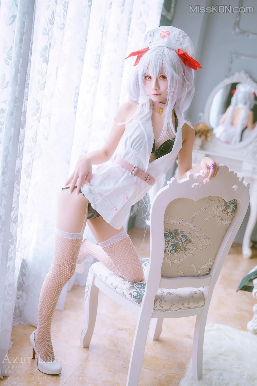 Coser@沖田凜花Rinka: 吸血鬼 ヴァンパイア (アズールレーン (24 photos)