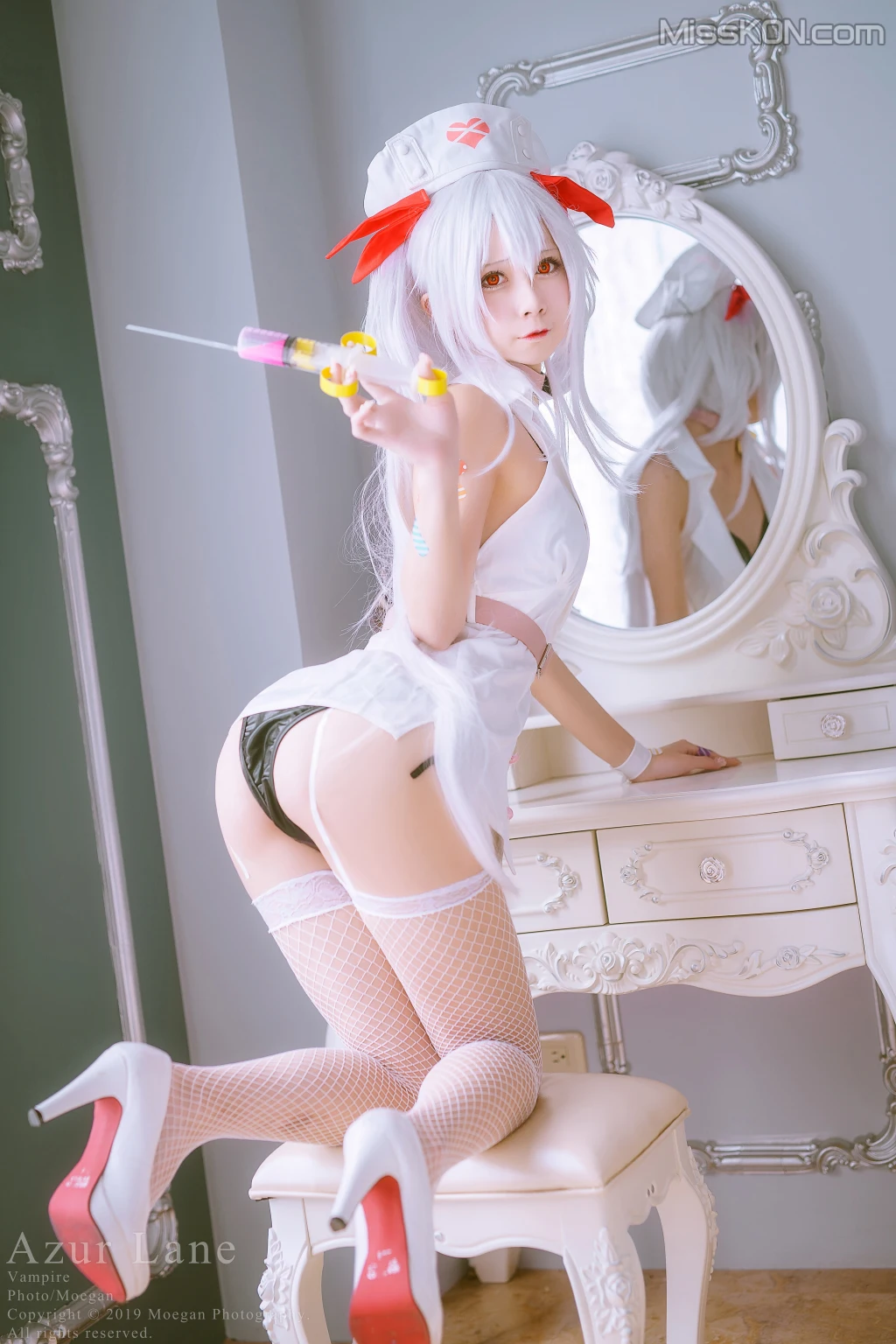 Coser@沖田凜花Rinka: 吸血鬼 ヴァンパイア (アズールレーン (24 photos)