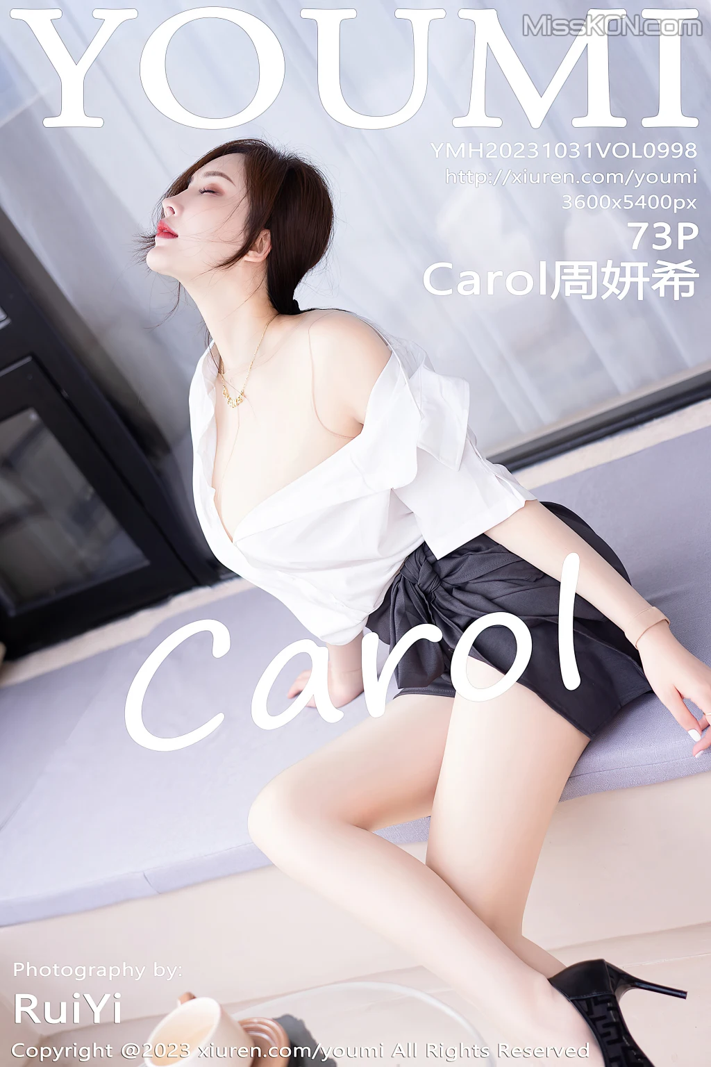 YouMi Vol.998: Zhou Yan Xi (Carol周妍希) (74 photos)