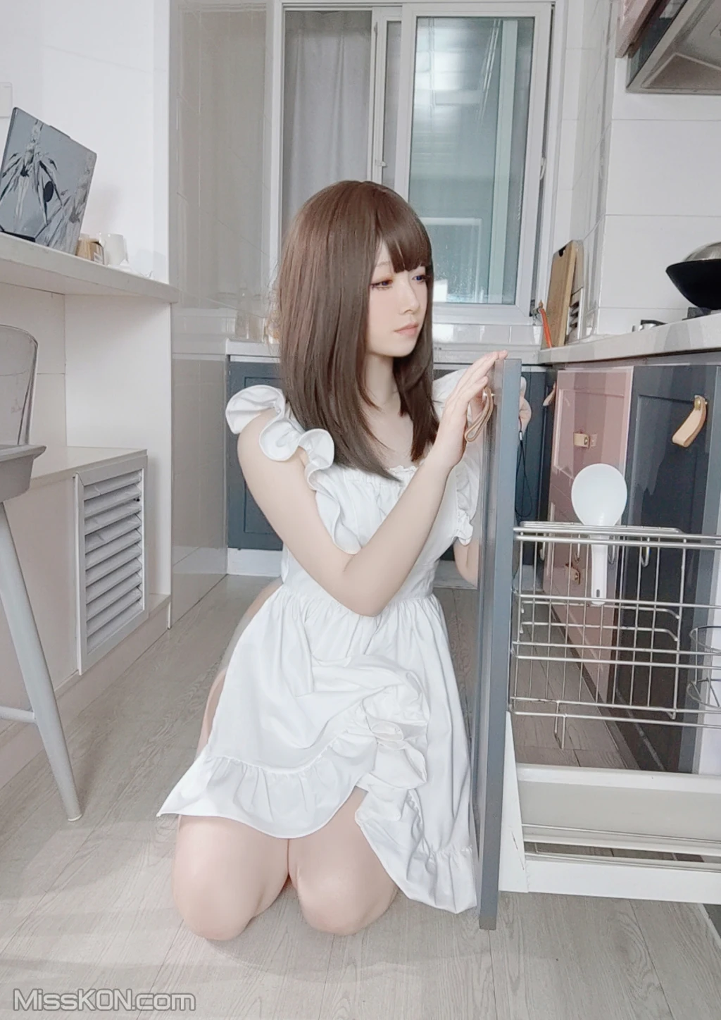 Coser@Asagiriai (愛ちゃん): 白色围裙 (23 photos)(2)