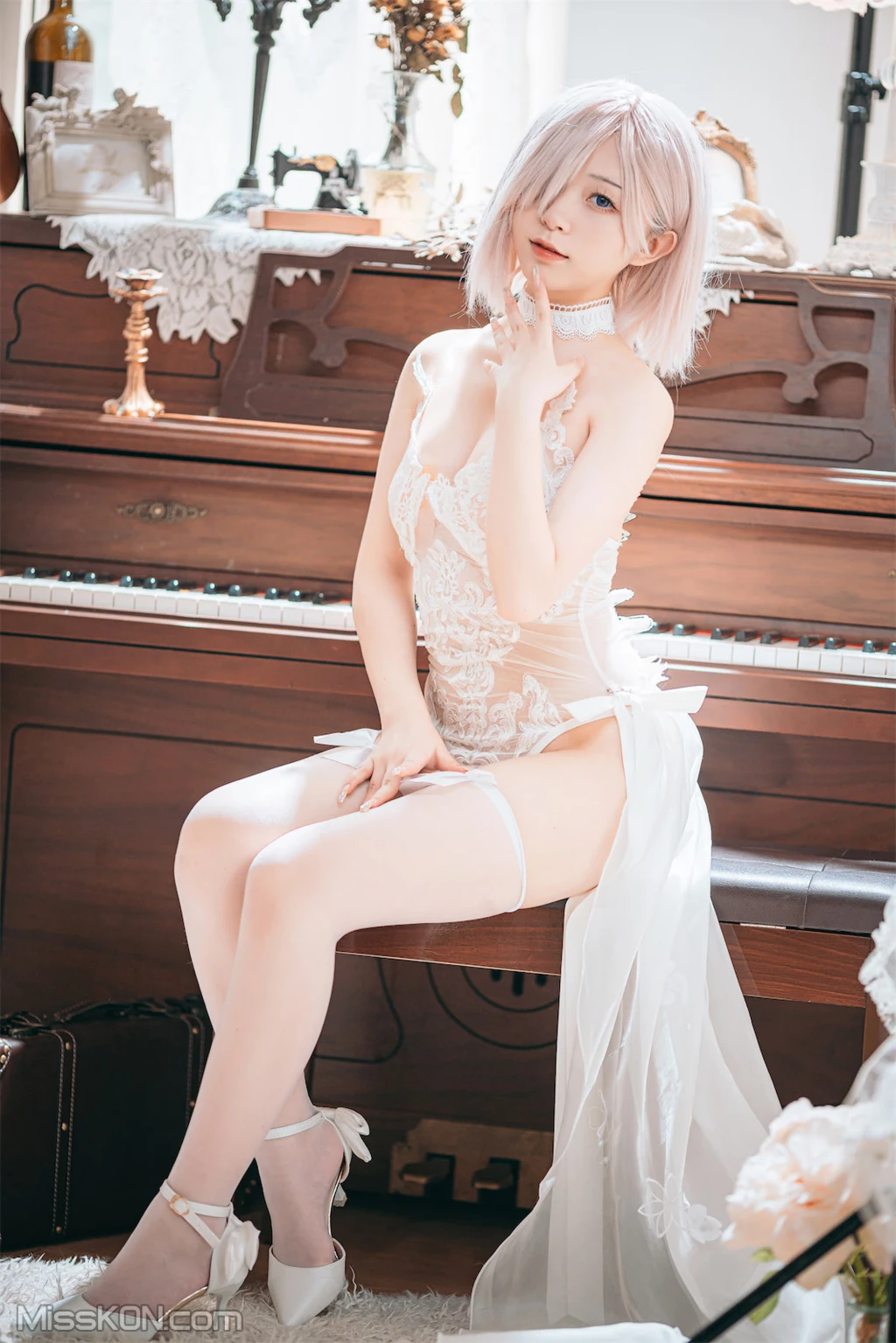 Coser@花铃: 玛修婚纱 (63 photos)