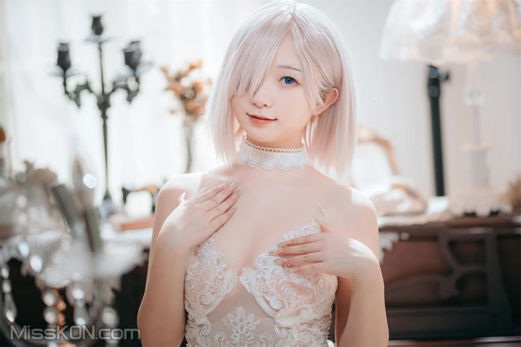 Coser@花铃: 玛修婚纱 (63 photos)