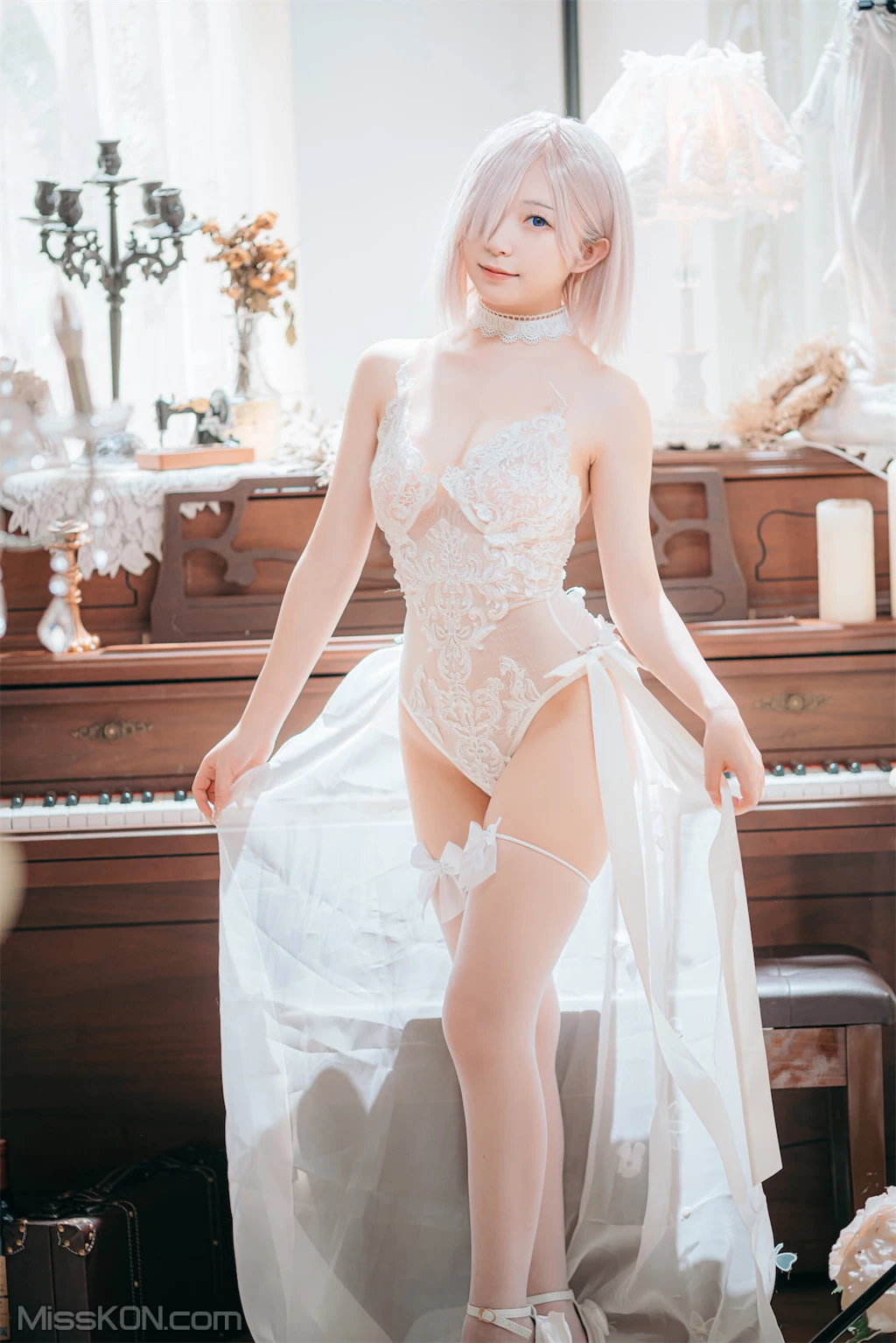 Coser@花铃: 玛修婚纱 (63 photos)