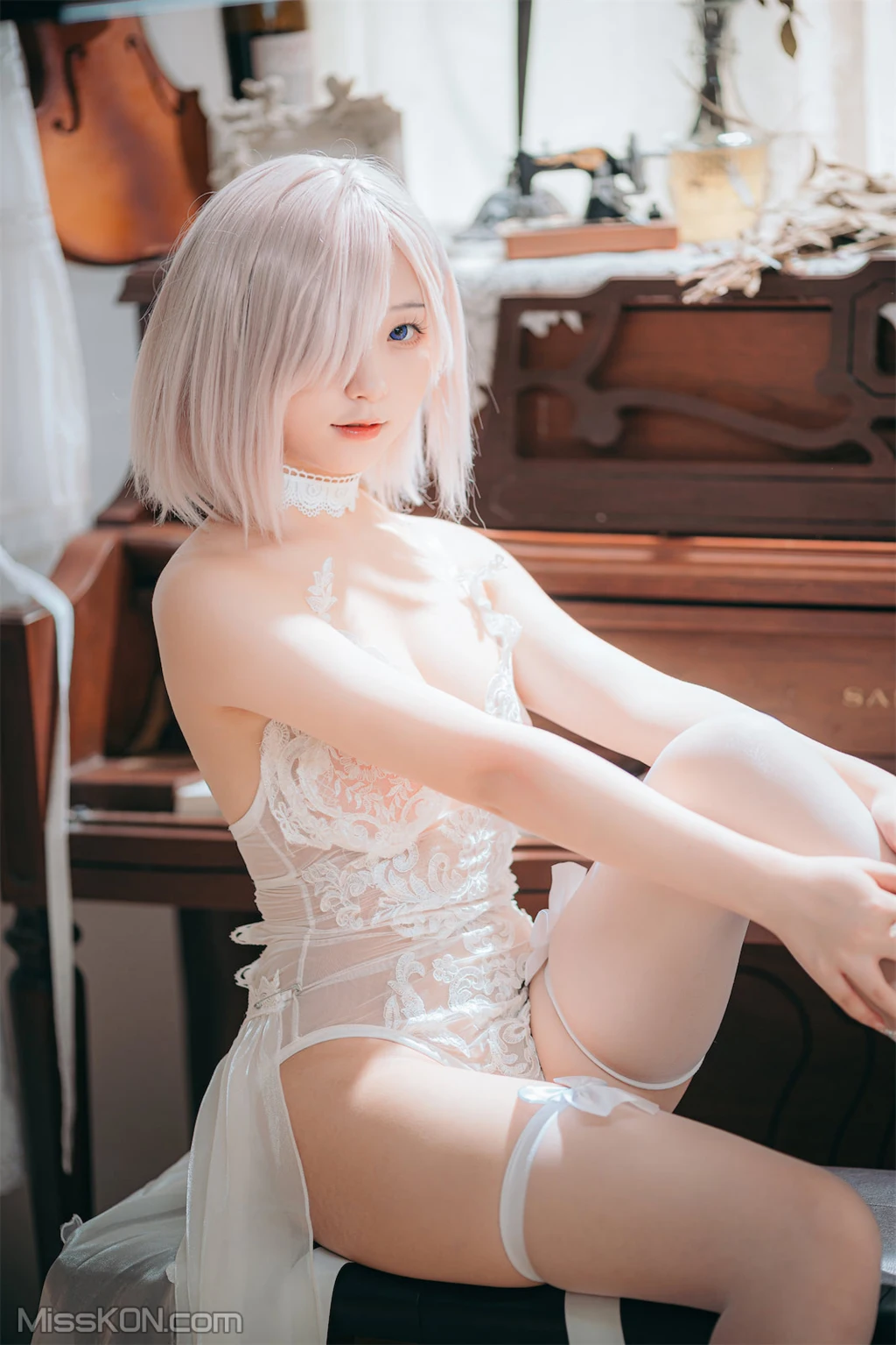 Coser@花铃: 玛修婚纱 (63 photos)