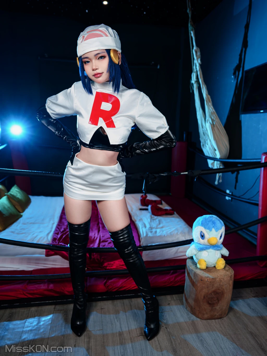 Coser@ZinieQ: Dawn Pokemon in Team Rocket Costume (42 photos )(10)