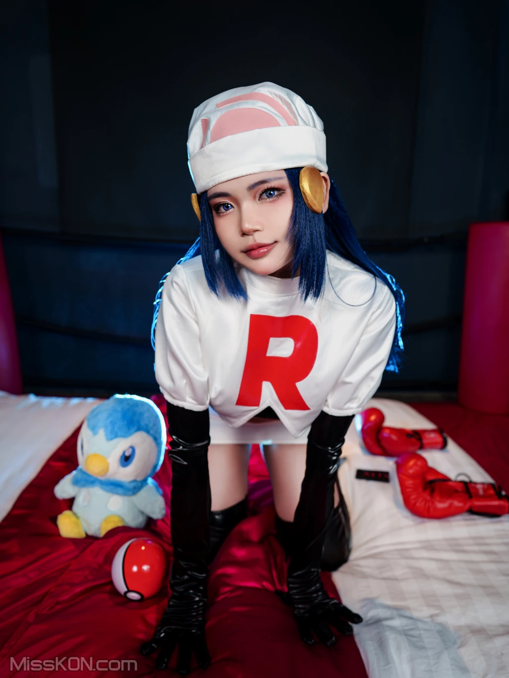 Coser@ZinieQ: Dawn Pokemon in Team Rocket Costume (42 photos )