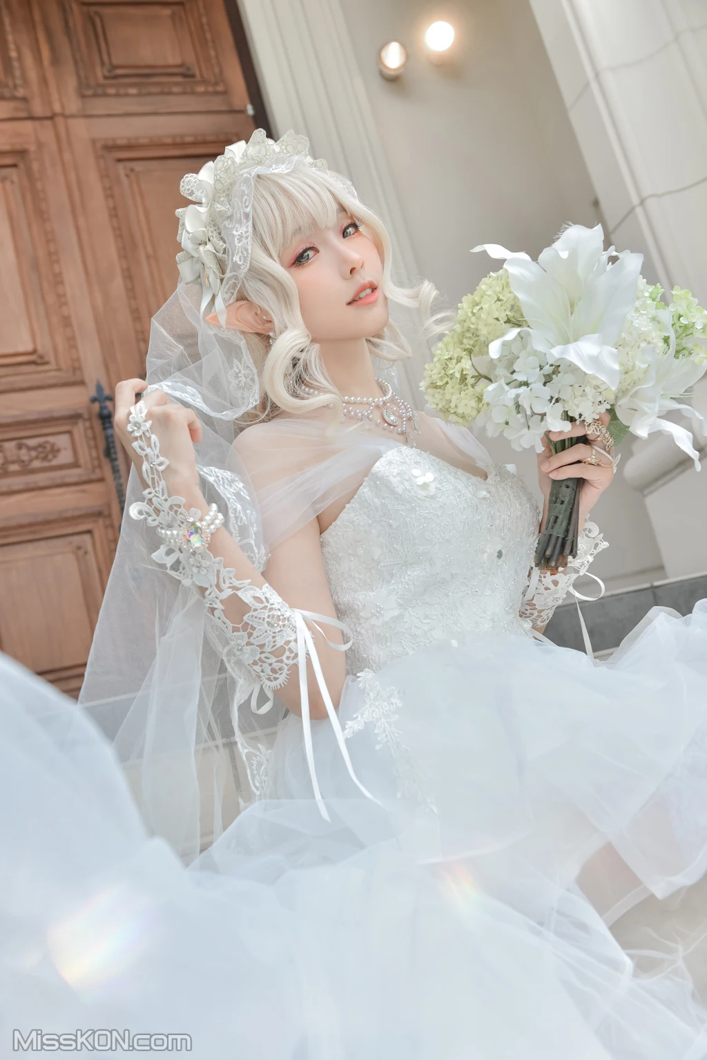 Coser@Ely_eee (ElyEE子): Bride &amp; Lingerie (65 photos)
