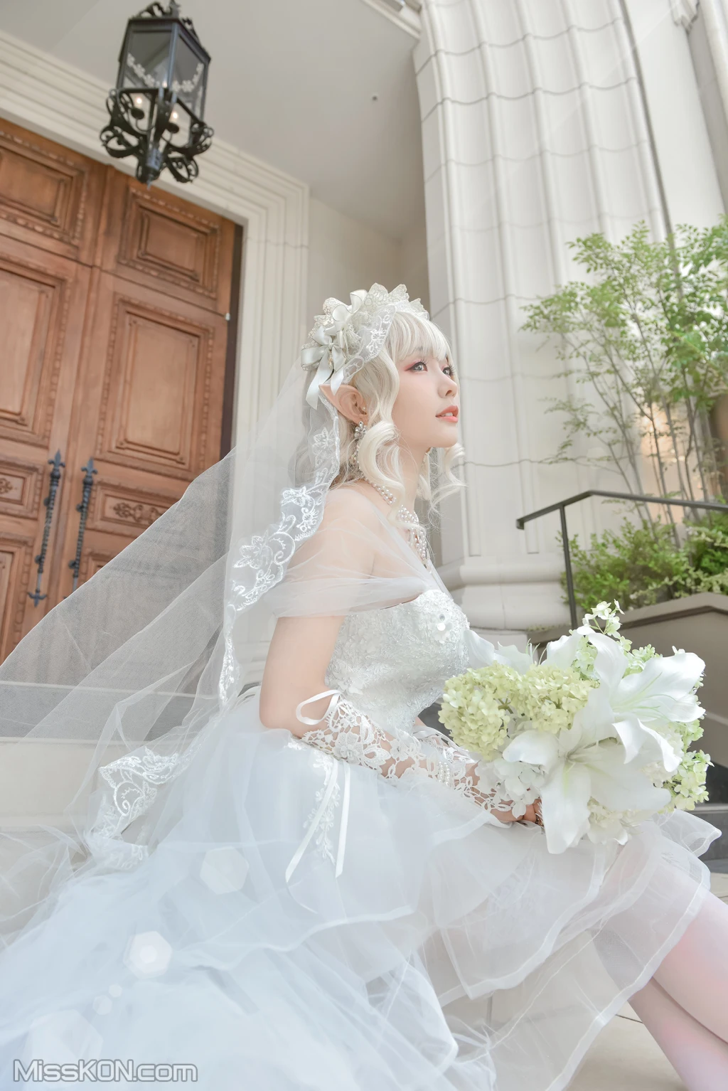 Coser@Ely_eee (ElyEE子): Bride &amp; Lingerie (65 ảnh)