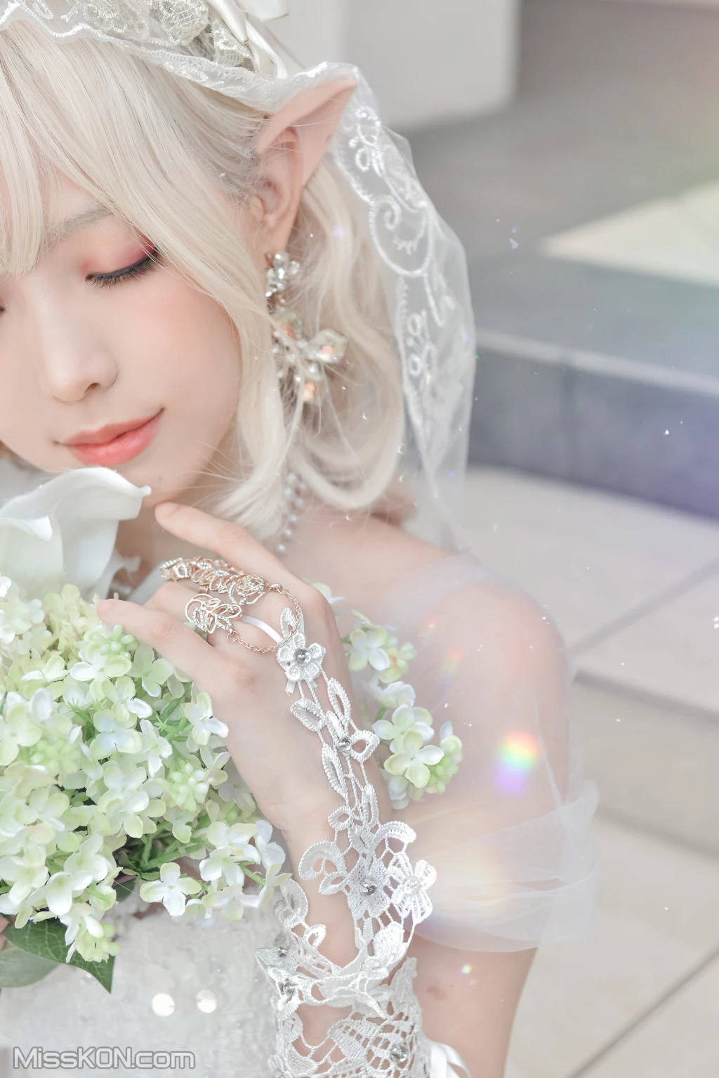 Coser@Ely_eee (ElyEE子): Bride &amp; Lingerie (65 ảnh)