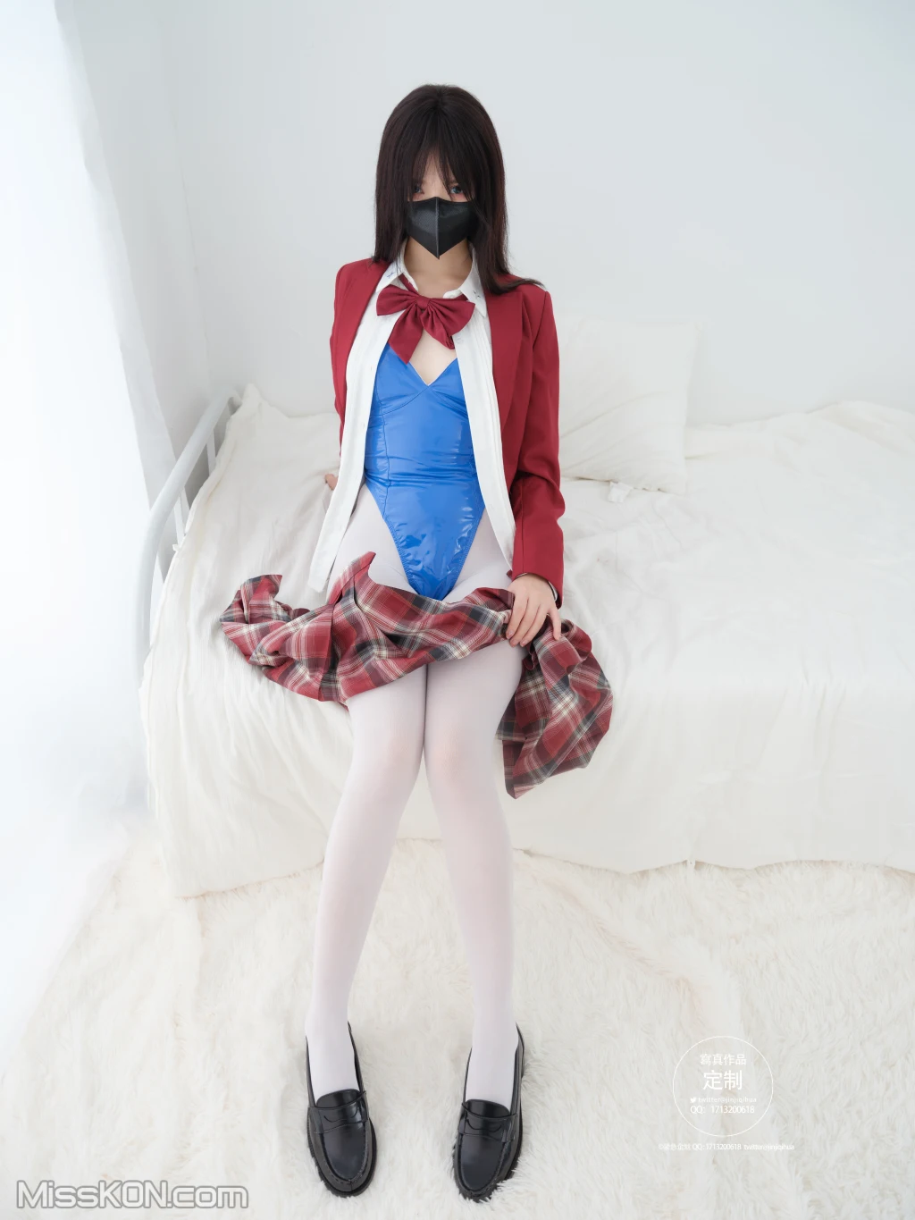 [紧急企划] EX-016 见希w 白丝制服 (49 photos) – Page 2