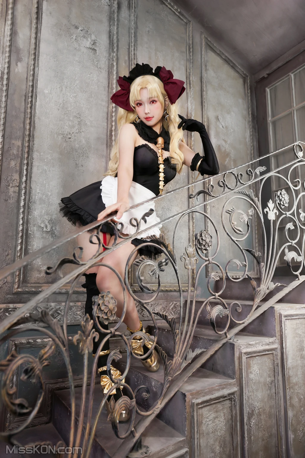 Coser@Ely_eee (ElyEE子): 远坂凛 女仆 (36 photos + 3 videos) – Page 4
