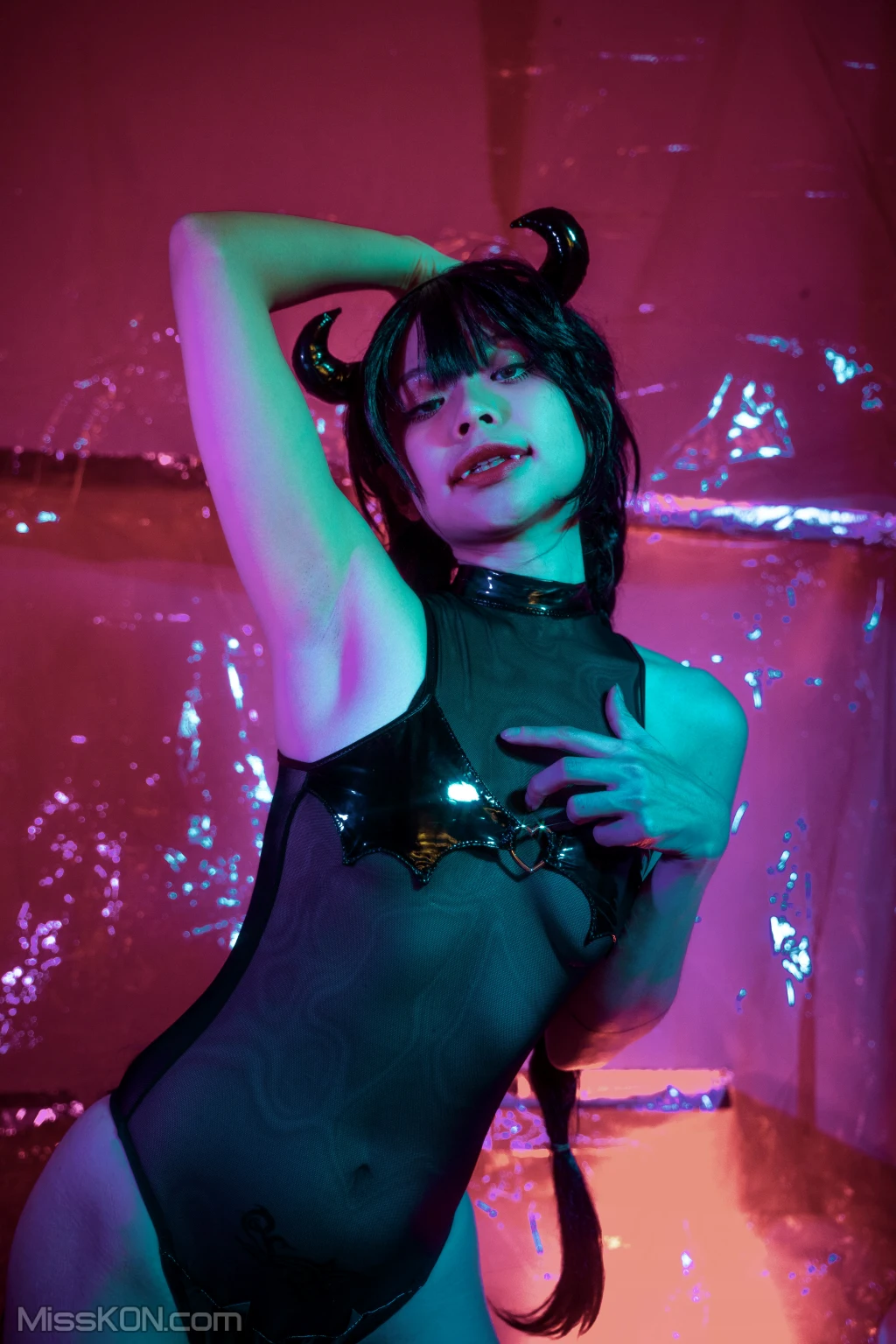 Kuromelo (黒メル): Succubus (146 photos)
