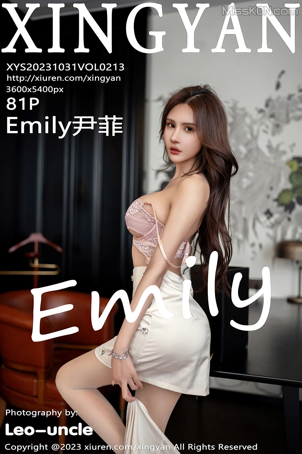 XingYan Vol.213: Emily尹菲 (82 ảnh)