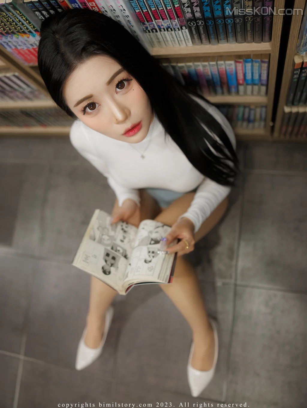 [Bimilstory] Bomi (보미): Vol.38 Part-timer Girl at a Comic Book Cafe (Part 1) (115 photos + 3 videos) – Page 5