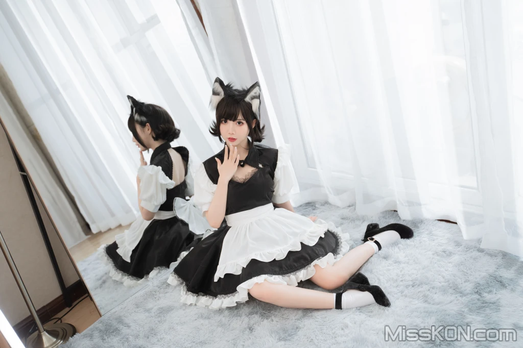 Coser@面饼仙儿 No.114: 开胸女仆 (17 photos) – Page 2