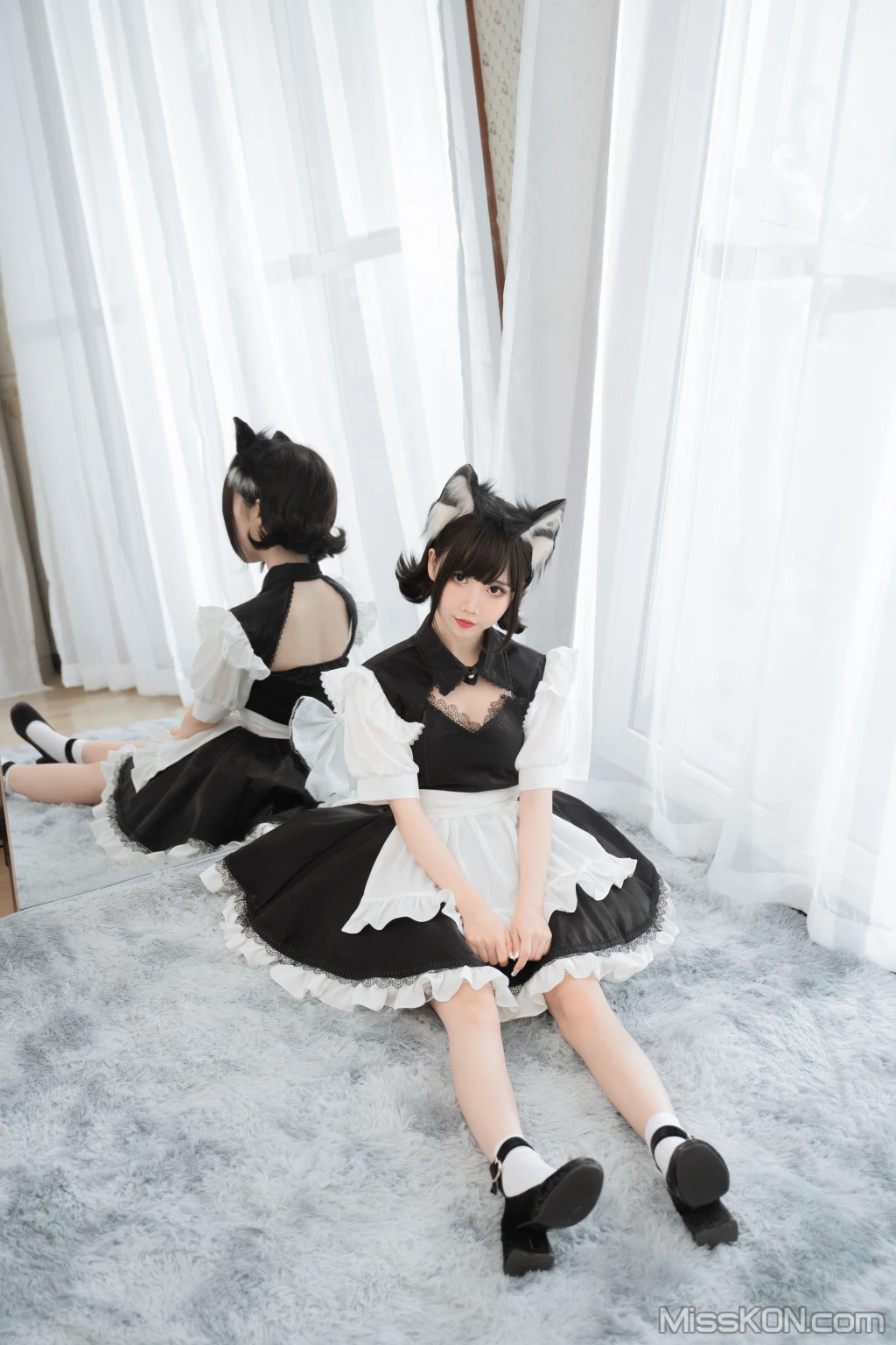 Coser@面饼仙儿 No.114: 开胸女仆 (17 photos) – Page 2