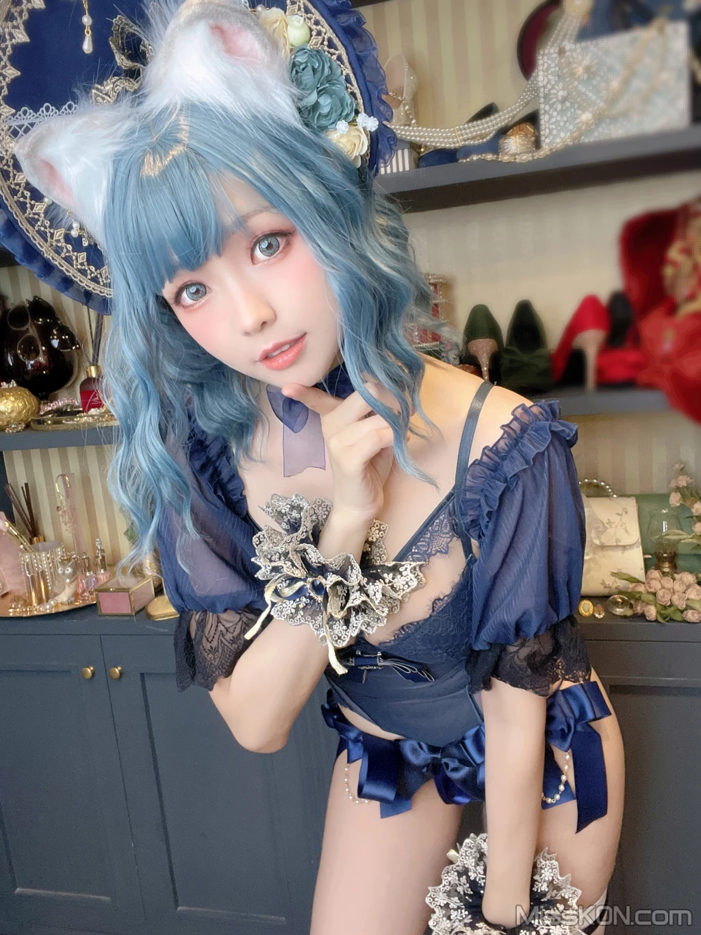 Coser@Ely_eee (ElyEE子): Scottish Fold Cat Doll (摺耳貓少女人形) (60 photos)(5)