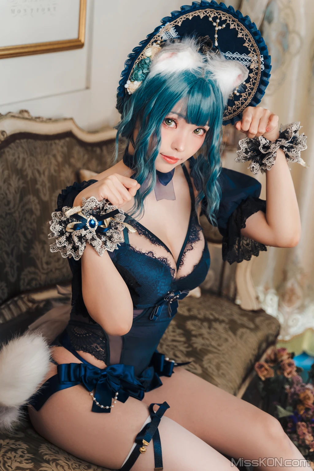 Coser@Ely_eee (ElyEE子): Scottish Fold Cat Doll (摺耳貓少女人形) (60 photos)