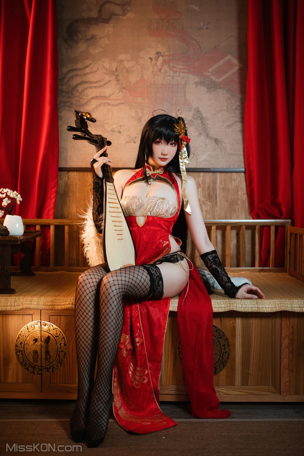Coser@瓜希酱: 大凤旗袍 (22 photos)